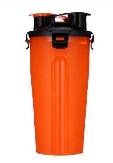 2 In 1Pet Water Bottle Dispenser Travel Portable Dog Cat Drinking Silicone Bowl - Premium Paws