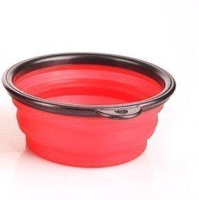 2 In 1Pet Water Bottle Dispenser Travel Portable Dog Cat Drinking Silicone Bowl - Premium Paws