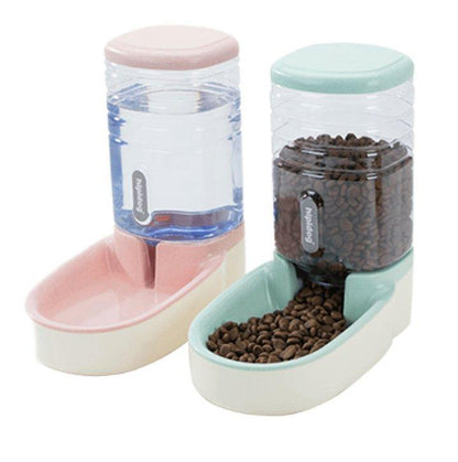 Automatic Pet Feeder And Drinking Fountain Combo - Premium Paws