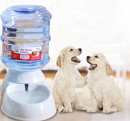 Automatic Pet Feeder & Water Fountain Combo - Large Capacity, Eco - Friendly Design - Premium Paws