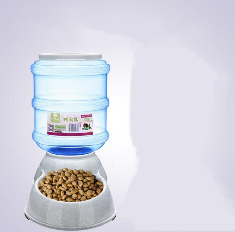 Automatic Pet Feeder & Water Fountain Combo - Large Capacity, Eco - Friendly Design - Premium Paws