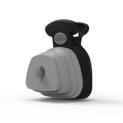 Convenient Travel Poop Bag Dispenser With Foldable Poop Spoon - Premium Paws
