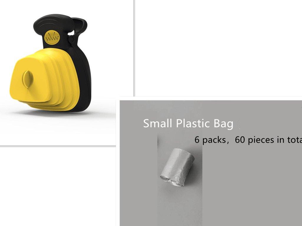Convenient Travel Poop Bag Dispenser With Foldable Poop Spoon - Premium Paws
