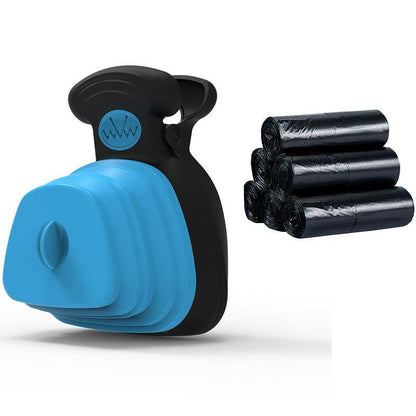 Convenient Travel Poop Bag Dispenser With Foldable Poop Spoon - Premium Paws