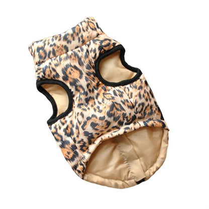 Cozy Striped Pet Jacket With Traction Buckle - Perfect For Autumn And Winter! - Premium Paws