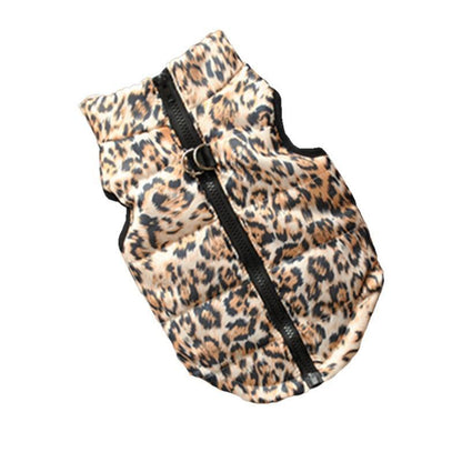 Cozy Striped Pet Jacket With Traction Buckle - Perfect For Autumn And Winter! - Premium Paws