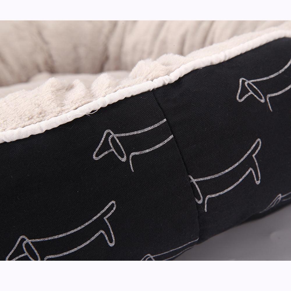 Cozypaws Round Dog Bed - Premium Paws
