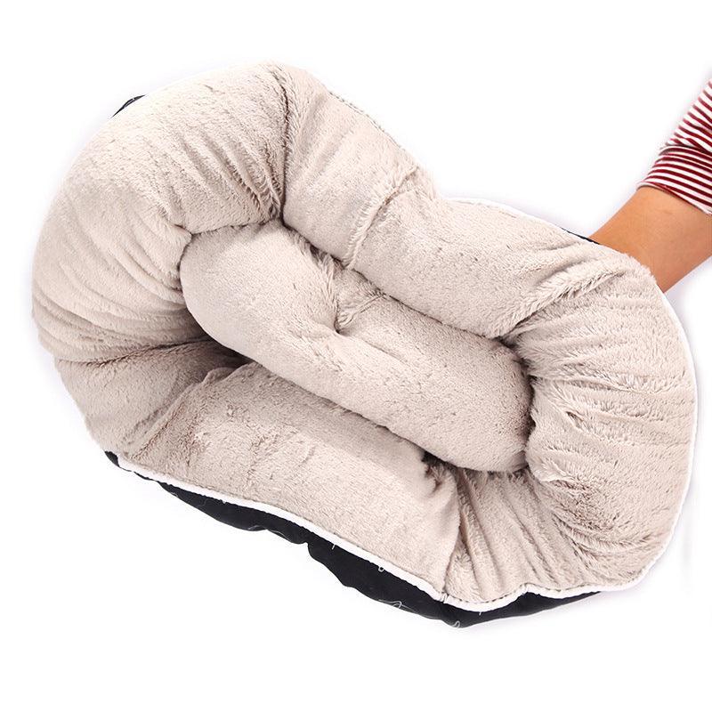 Cozypaws Round Dog Bed - Premium Paws