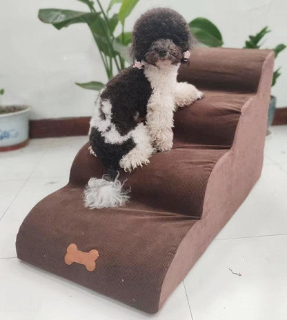 Cozystep Removable And Washable Pet Dog Small Sponge Ladder - Premium Paws