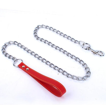 Durable Dog Leash With Anti - Bite Chain - Secure And Stylish Walks For Your Pup! - Premium Paws