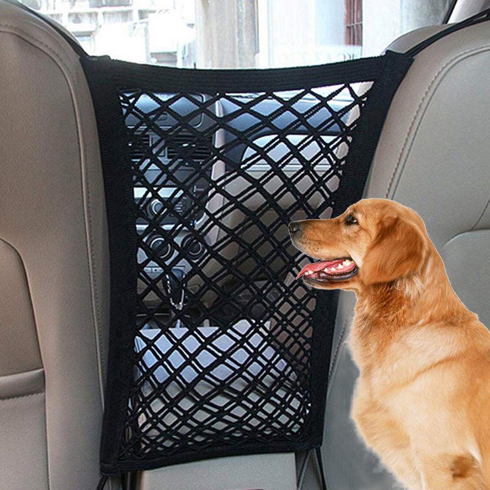 Flexible Car Pet Fence: Secure Travel Isolation Mesh For Dogs And Kids - Premium Paws