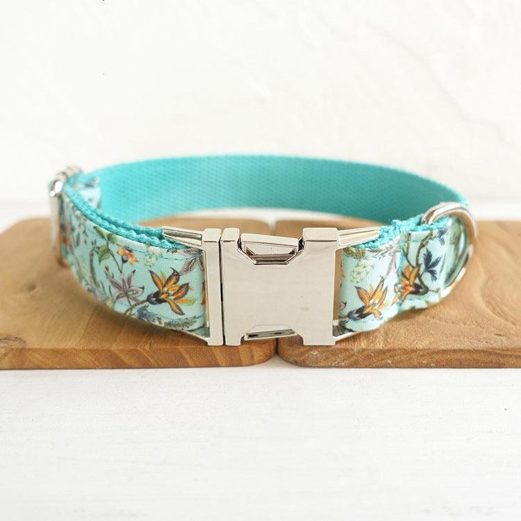 Golden Retriever Flower Collar - Sizes Xs To Xl - Premium Paws