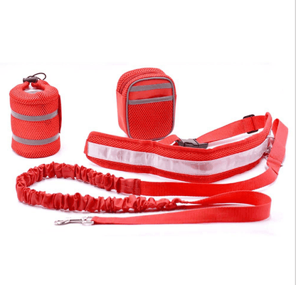 Hands - Free Pet Fitness Set: The Ultimate Companion For Active Dog Owners - Premium Paws