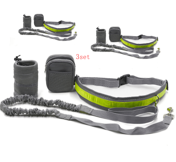 Hands - Free Pet Fitness Set: The Ultimate Companion For Active Dog Owners - Premium Paws