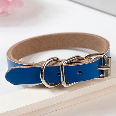 Luxury Leather Dog Collar - Stylish And Durable Pet Chain - Premium Paws