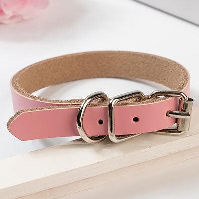 Luxury Leather Dog Collar - Stylish And Durable Pet Chain - Premium Paws