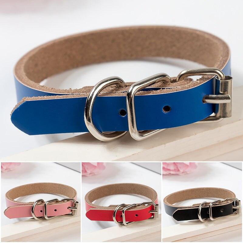 Luxury Leather Dog Collar - Stylish And Durable Pet Chain - Premium Paws