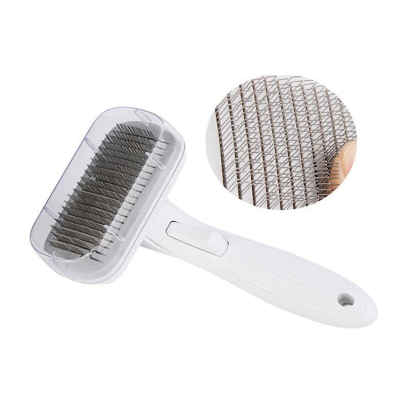 Luxury Pet Grooming Tool: Automatic Hair Brush Remover For Dogs And Cats - Premium Paws