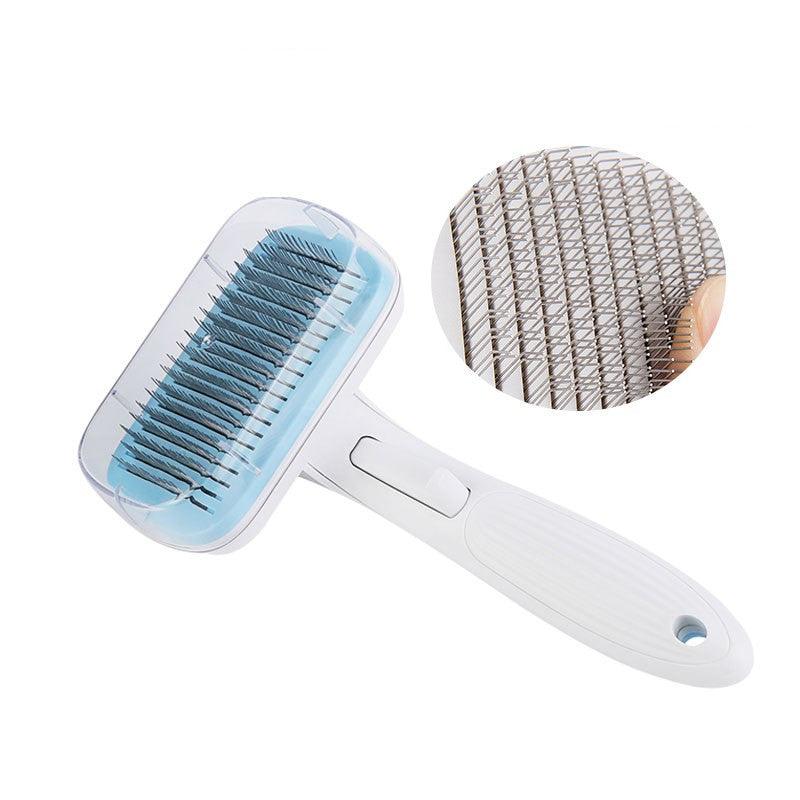 Luxury Pet Grooming Tool: Automatic Hair Brush Remover For Dogs And Cats - Premium Paws