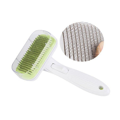 Luxury Pet Grooming Tool: Automatic Hair Brush Remover For Dogs And Cats - Premium Paws