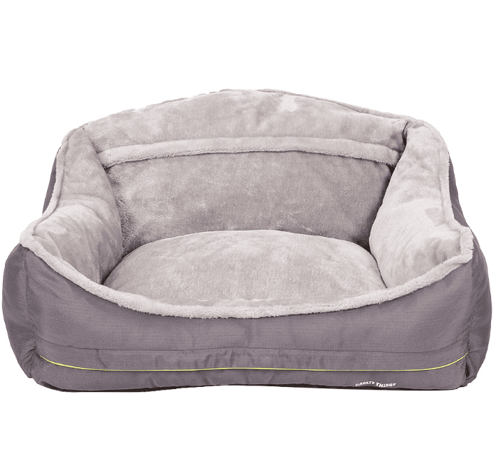 Luxury Pet Haven: Plush Polyester Sofa Bed For Dogs - Premium Paws