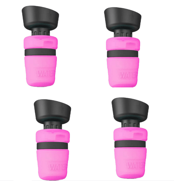 Pet Oasis: Foldable Dog Travel Water Bottle And Dispenser - Premium Paws