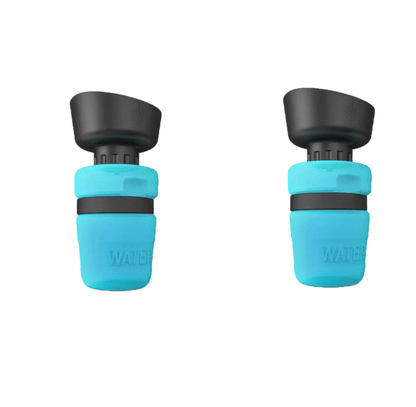 Pet Oasis: Foldable Dog Travel Water Bottle And Dispenser - Premium Paws
