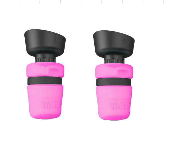 Pet Oasis: Foldable Dog Travel Water Bottle And Dispenser - Premium Paws