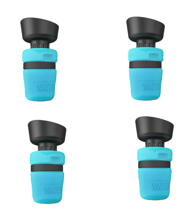 Pet Oasis: Foldable Dog Travel Water Bottle And Dispenser - Premium Paws