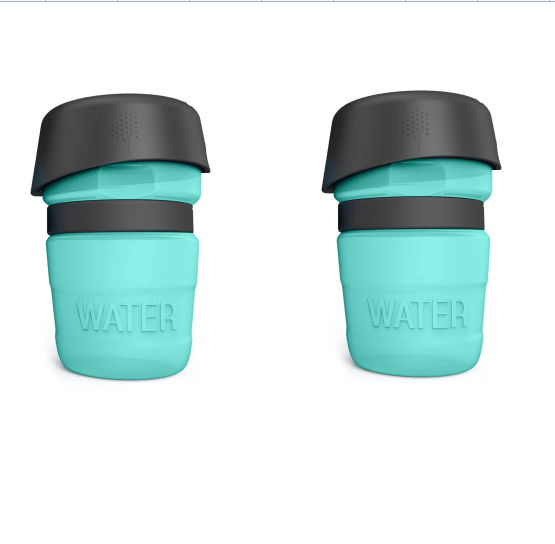 Pet Oasis: Foldable Dog Travel Water Bottle And Dispenser - Premium Paws