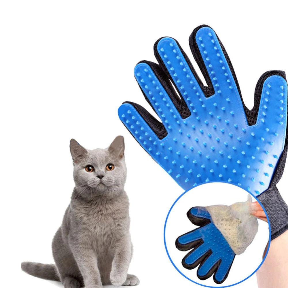 Pet Perfect Grooming Glove: The Ultimate Hair Remover And Massager For Cats And Dogs - Premium Paws