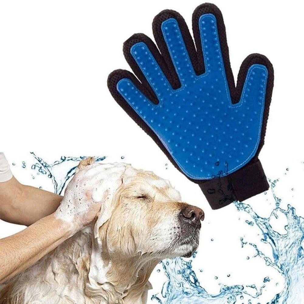 Pet Perfect Grooming Glove: The Ultimate Hair Remover And Massager For Cats And Dogs - Premium Paws