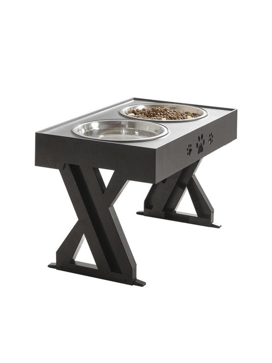 Portable Pet Feeder: Stainless Steel Folding Bowl For Dogs And Cats - Premium Paws