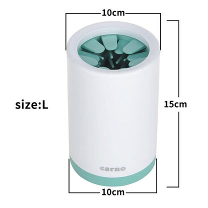 Portable Pet Paw Cleaner Cup Soft Silicone Comb - Premium Paws