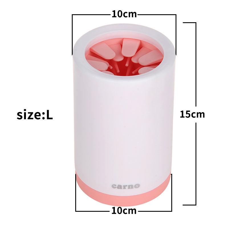 Portable Pet Paw Cleaner Cup Soft Silicone Comb - Premium Paws