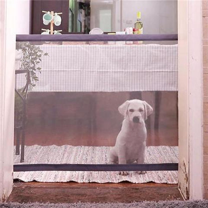 Portable Pet Safety Enclosure: The Ultimate Folding Barrier For Your Furry Friend - Premium Paws