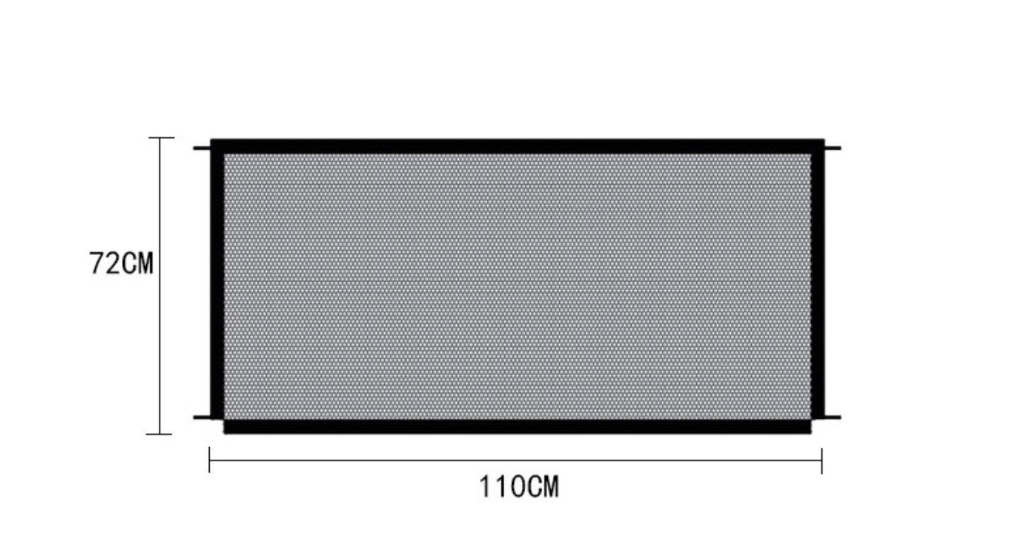 Portable Pet Safety Fence - Transparent Isolation Net For Cars, Windows, And Balconies - Premium Paws