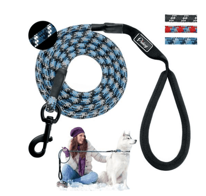 Premium Padded Rope Leash For Dogs Of All Sizes - Premium Paws