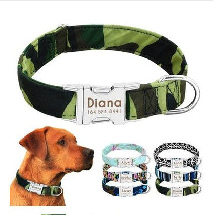 Reflective Wave Point Dog Collar: High Visibility, Adjustable, And Stylish - Premium Paws