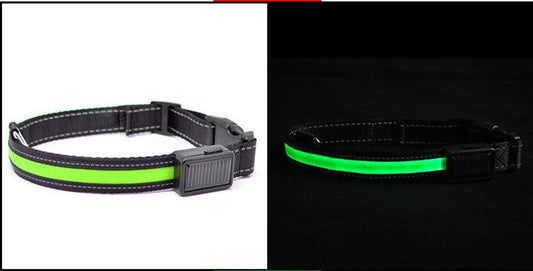 Solarpup Led Reflective Collar: Keep Your Furry Friend Safe And Stylish! - Premium Paws