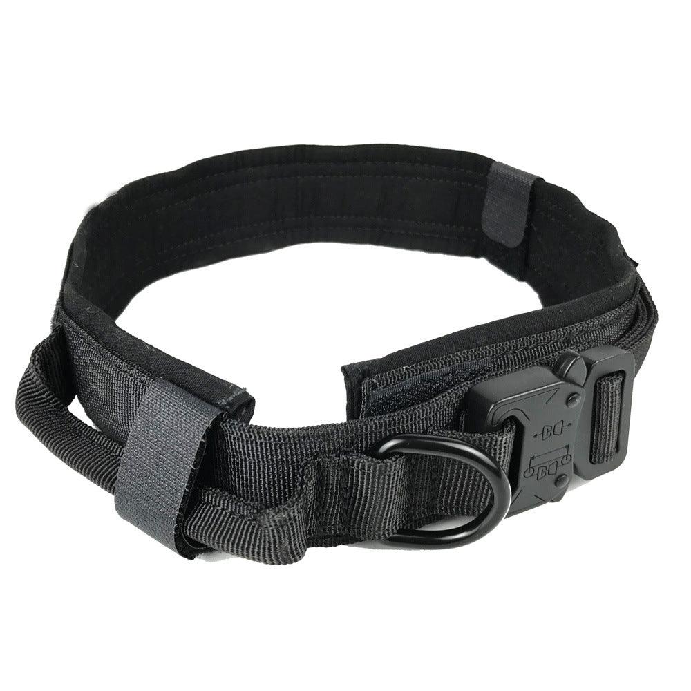Tactical Nylon Dog Collar With Double Protection - Premium Paws