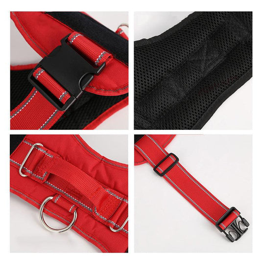 Ultimate Comfort Reflective Pet Chest Strap - Premium Paws