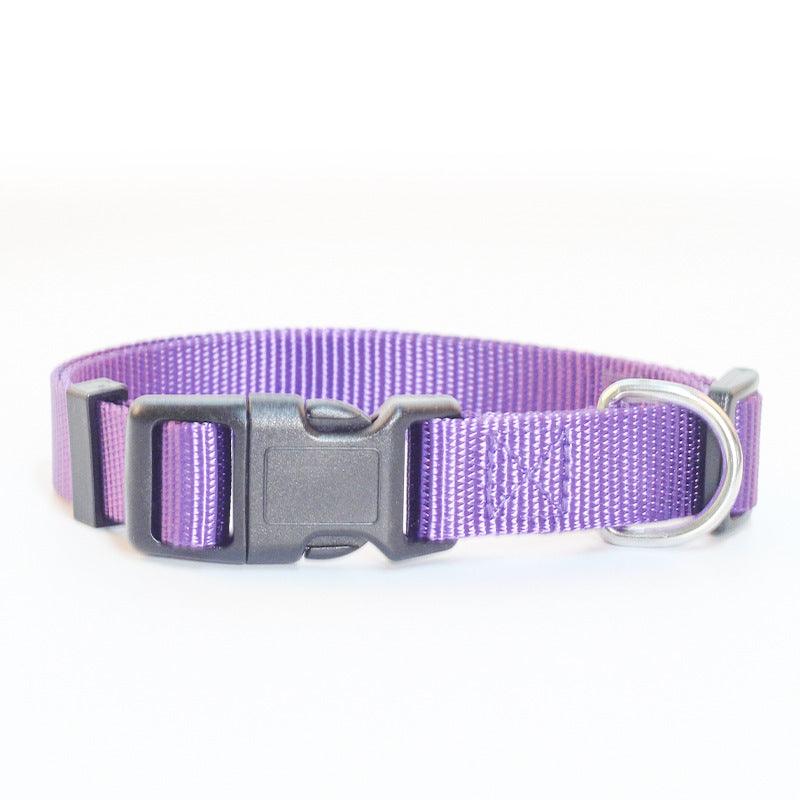 Ultra - Strong Nylon Dog Collar: The Perfect Traction Companion - Premium Paws