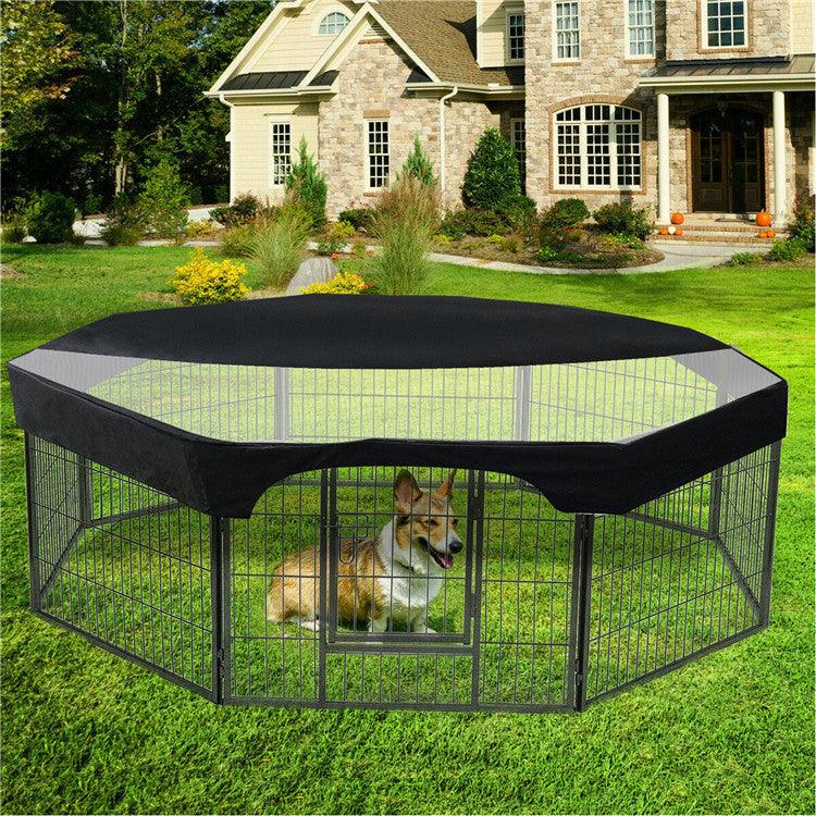 Versatile Canopy For Eight - Sided Pet Fence - All - Weather Dog Shelter - Premium Paws