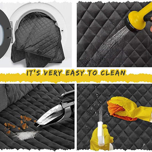 Waterproof Mesh Window Car Pet Seat Cover: Ultimate Protection For Your Furry Travel Companion - Premium Paws
