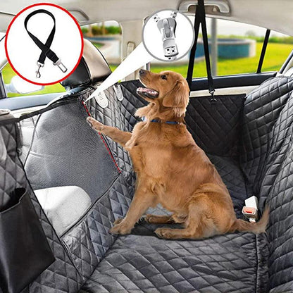Waterproof Mesh Window Car Pet Seat Cover: Ultimate Protection For Your Furry Travel Companion - Premium Paws