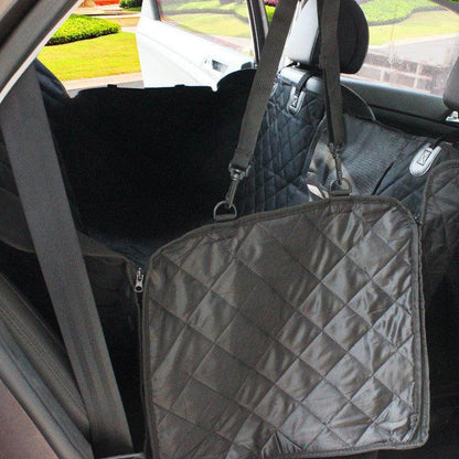 Waterproof Mesh Window Car Pet Seat Cover: Ultimate Protection For Your Furry Travel Companion - Premium Paws